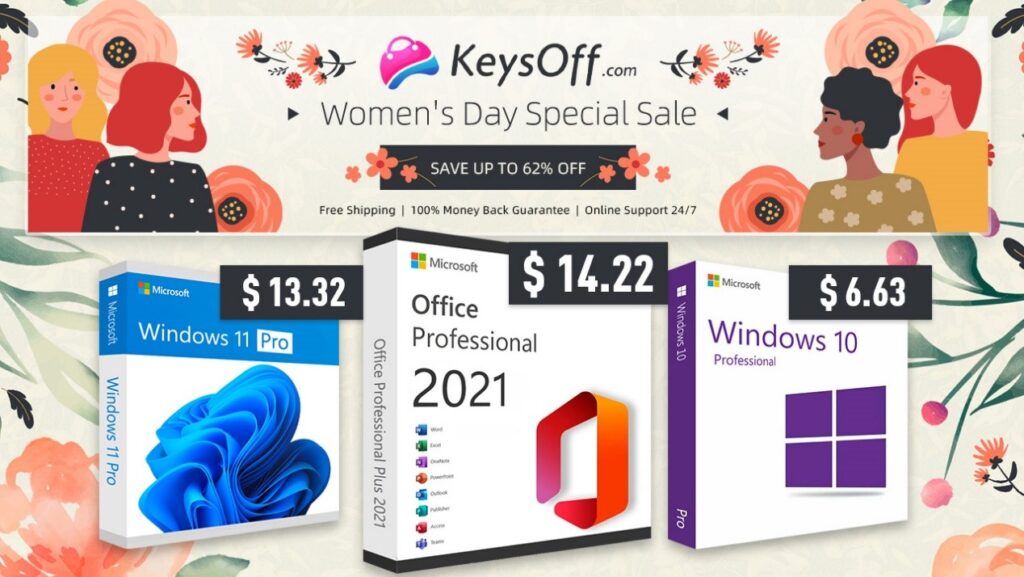 Save big on essential software Office 2021 and windows11 on sale for